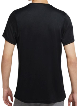 Мужская теннисная футболка Nike Dri-Fit Superset Top SS M - black/white