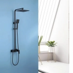 Душевая система ABBER Daheim AF8220BL черный матовый