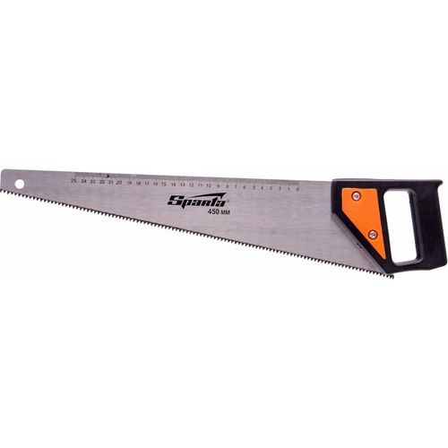 Ножовка по дереву 450 мм с линейкой Sparta