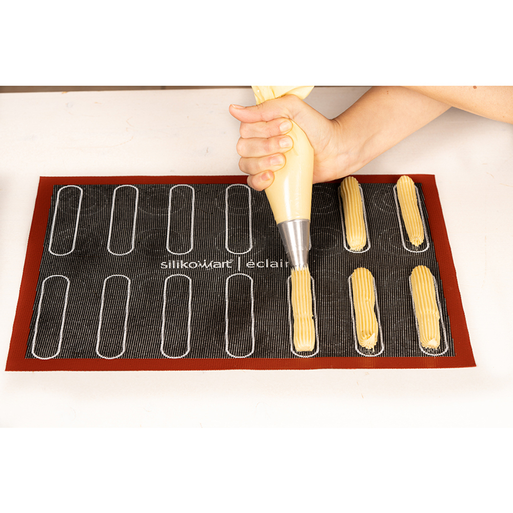 Коврик двусторонний силиконовый для выпечки eclair&choux, 30х40 см