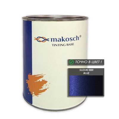 Автоэмаль makosch/SUZUKI RBR, Базовая эмаль, синий, перламутр, 800мл.