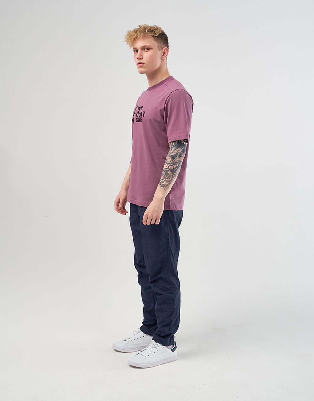 Брюки We Don’t Care Crinkle Nylon Pants Navy