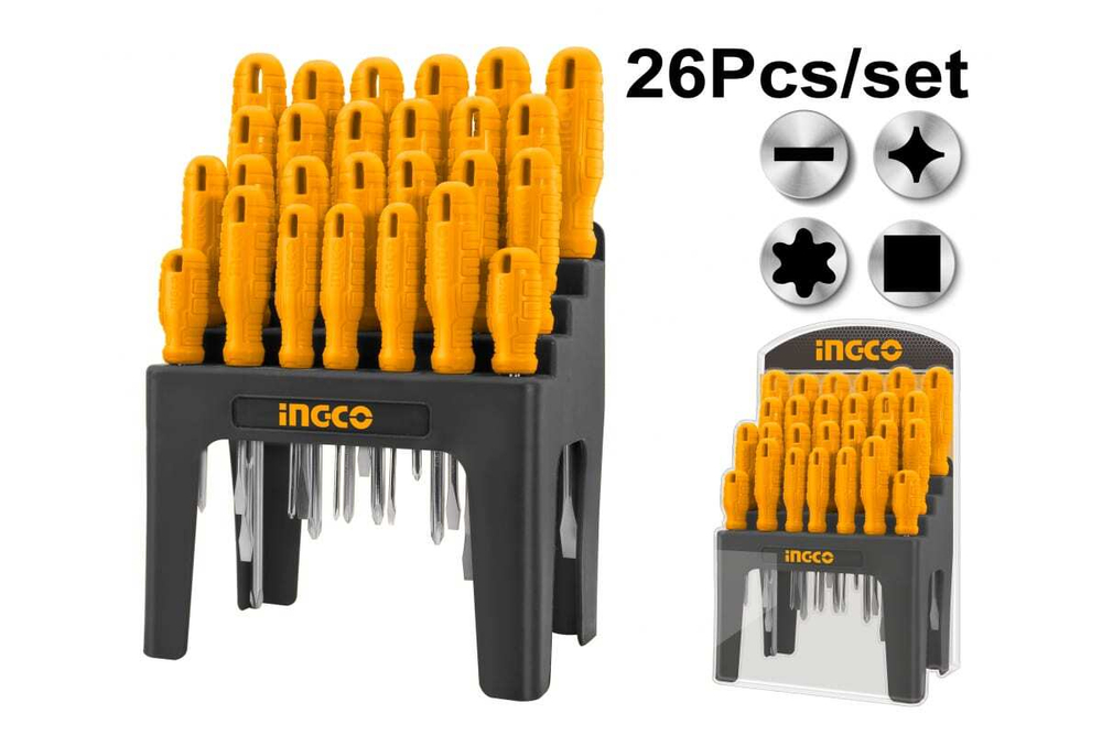 Набор отверток INGCO 26 шт HKSD2658