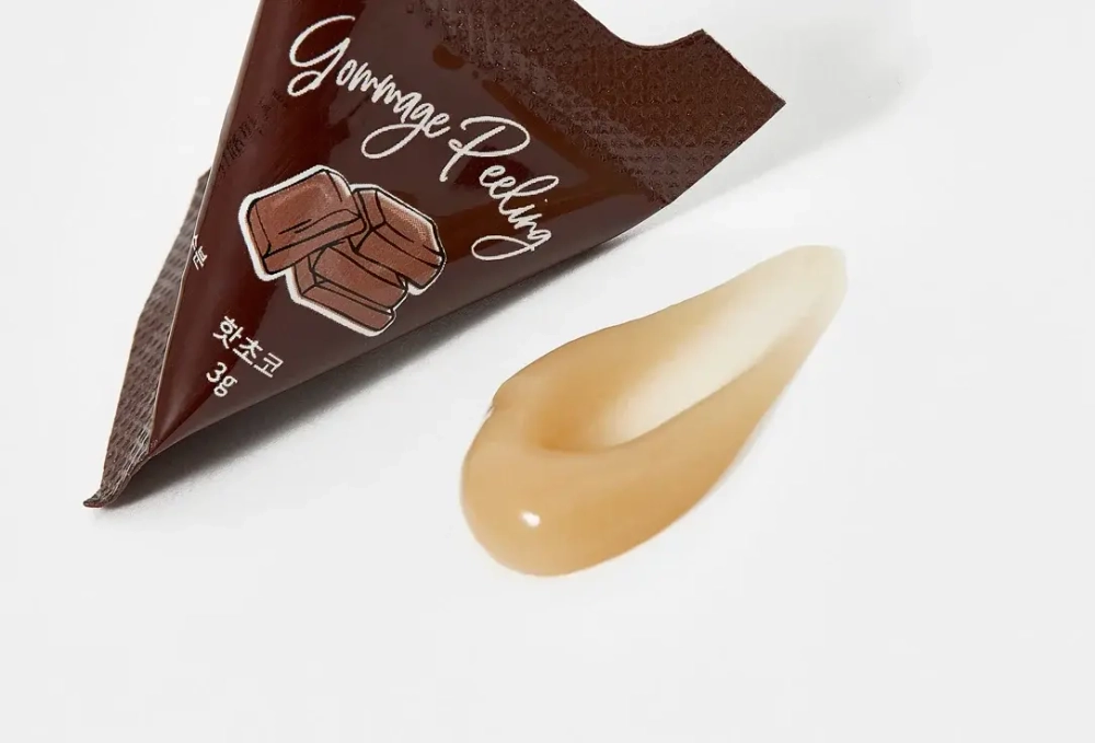 Гель-скатка гоммаж очищающая с экстрактом какао MEDB Hot Cacao Gommage Peeling 3 гр