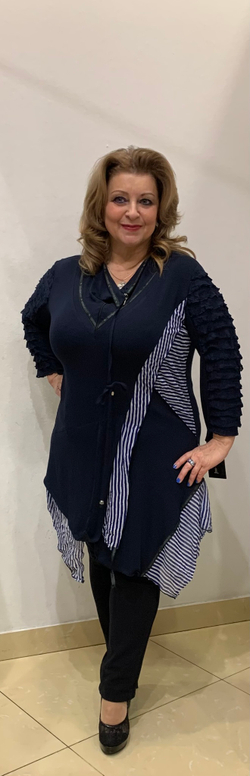 Комбинированная французская туника