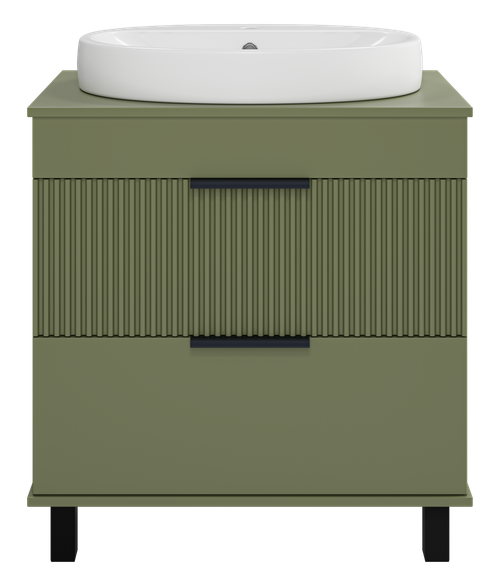 Тумба под раковину Brevita Enfida 70 (зеленая)