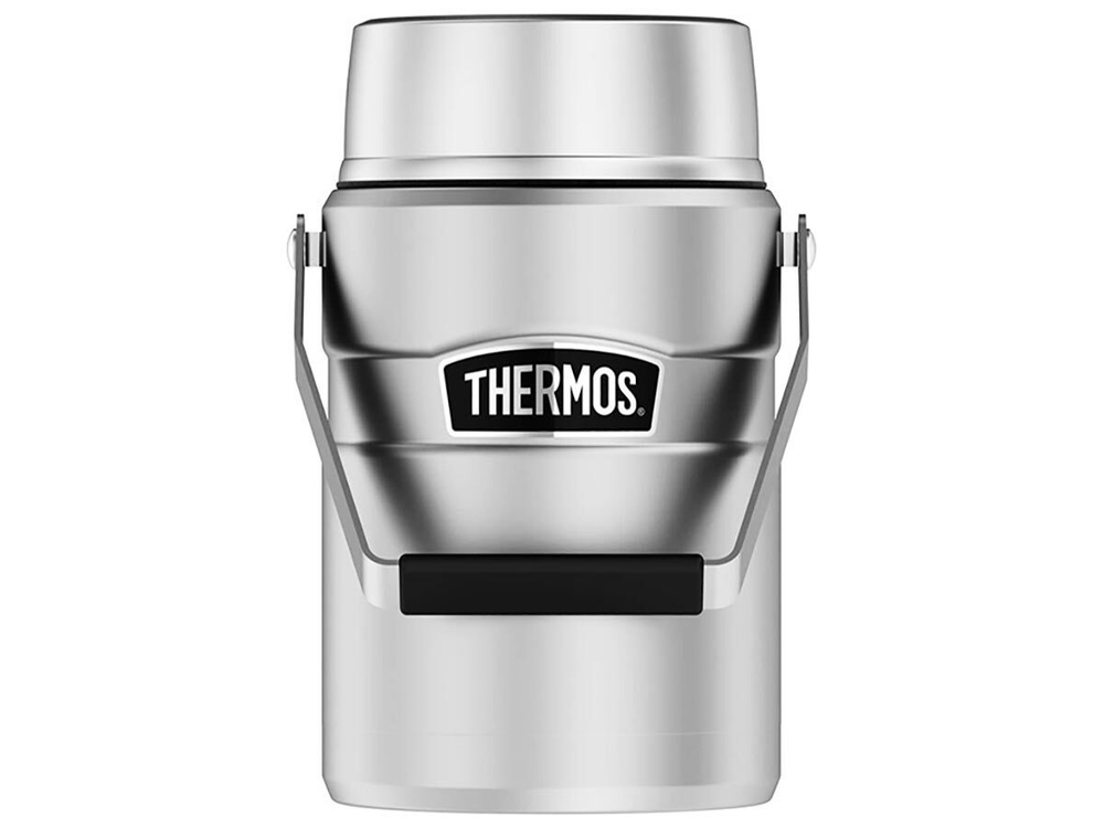 Термоконтейнер для еды THERMOS KING SK-3030 MS Big Boss 1,39L, с двумя ланч-боксами, стальной