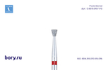 Бор алмазный красный Frank Dental типа FG - D.805.016.F.FG