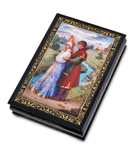 Народные промыслы ШК-11/15-F Шкатулка в технике декупаж (11х16х4)