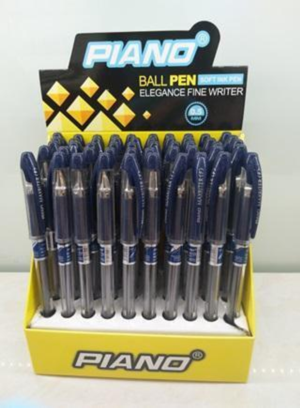 Ручка масляная Piano Maxriter, с грипом, 0,7мм, синяя