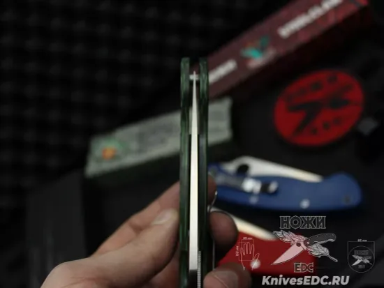 Нож складной Steelclaw Боец-3 M390 Лимитка сталь M390, рукоять карбон