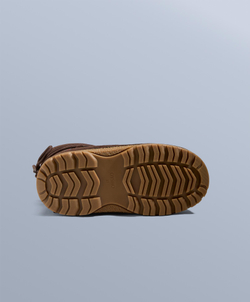 OYSHO Технически кожаные ботинки на шнуровке, коричневый