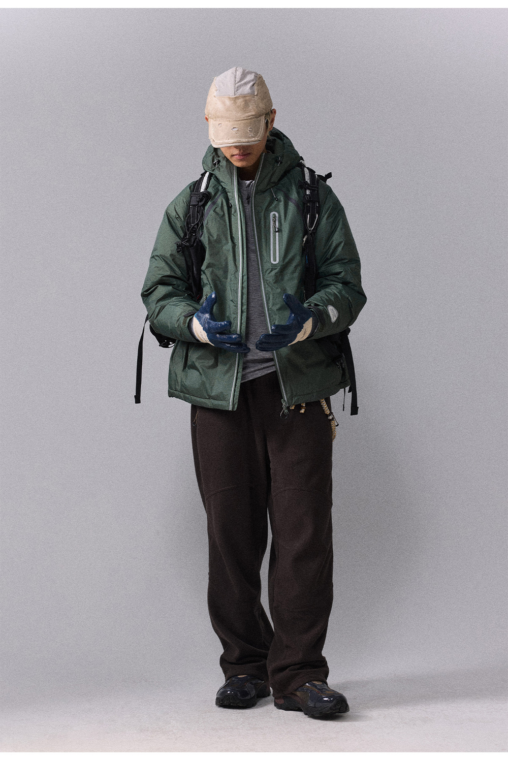 Куртка Nothomme Monterest Outdoor 3.0 Water-Repellent Down Shell Jacket for Men, White Duck Down