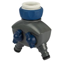 GWCG12-066 GREEN APPLE Распределитель двухканальный, пластик | Аксессуары для полива Green Apple