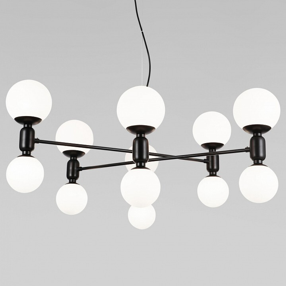 Подвесная люстра Eurosvet Bubble 30182 черный