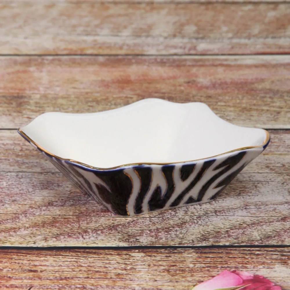 Салатница большая 150мл «Атлас» с позолотой