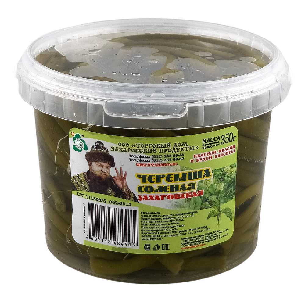 Черемша соленая "Захаровская", 350 г