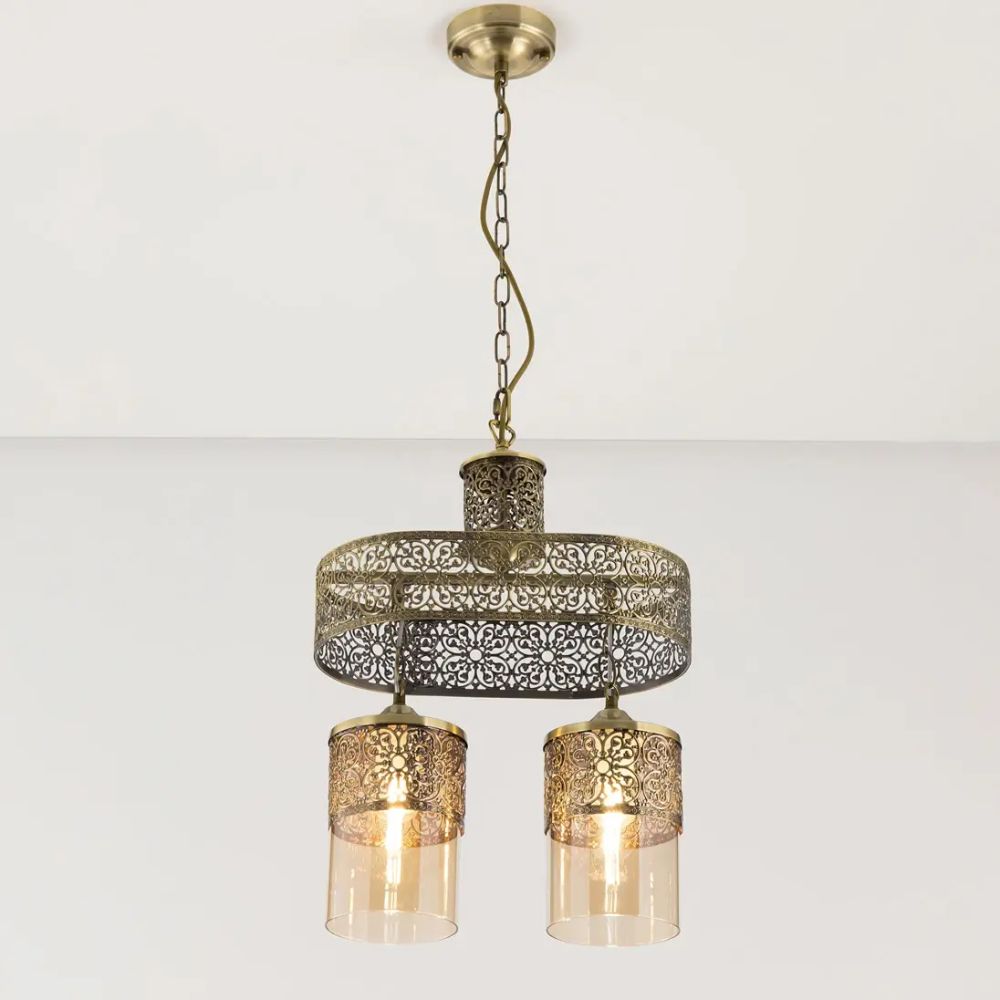 Citilux Эмир CL467223 Люстра подвесная Бронза