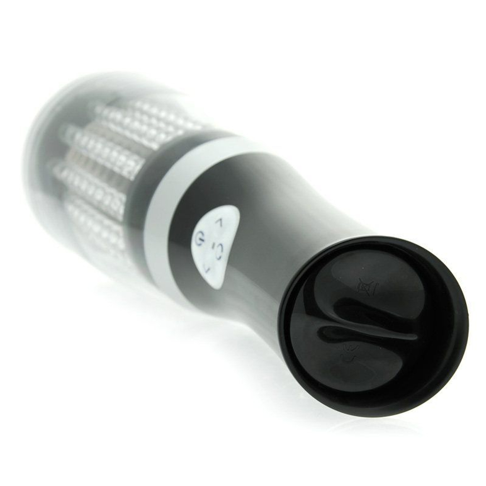 Черный стимулятор-ротатор Mojo (Цвет: черный)