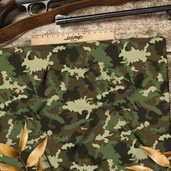 Ткань атлас контрастный хаки