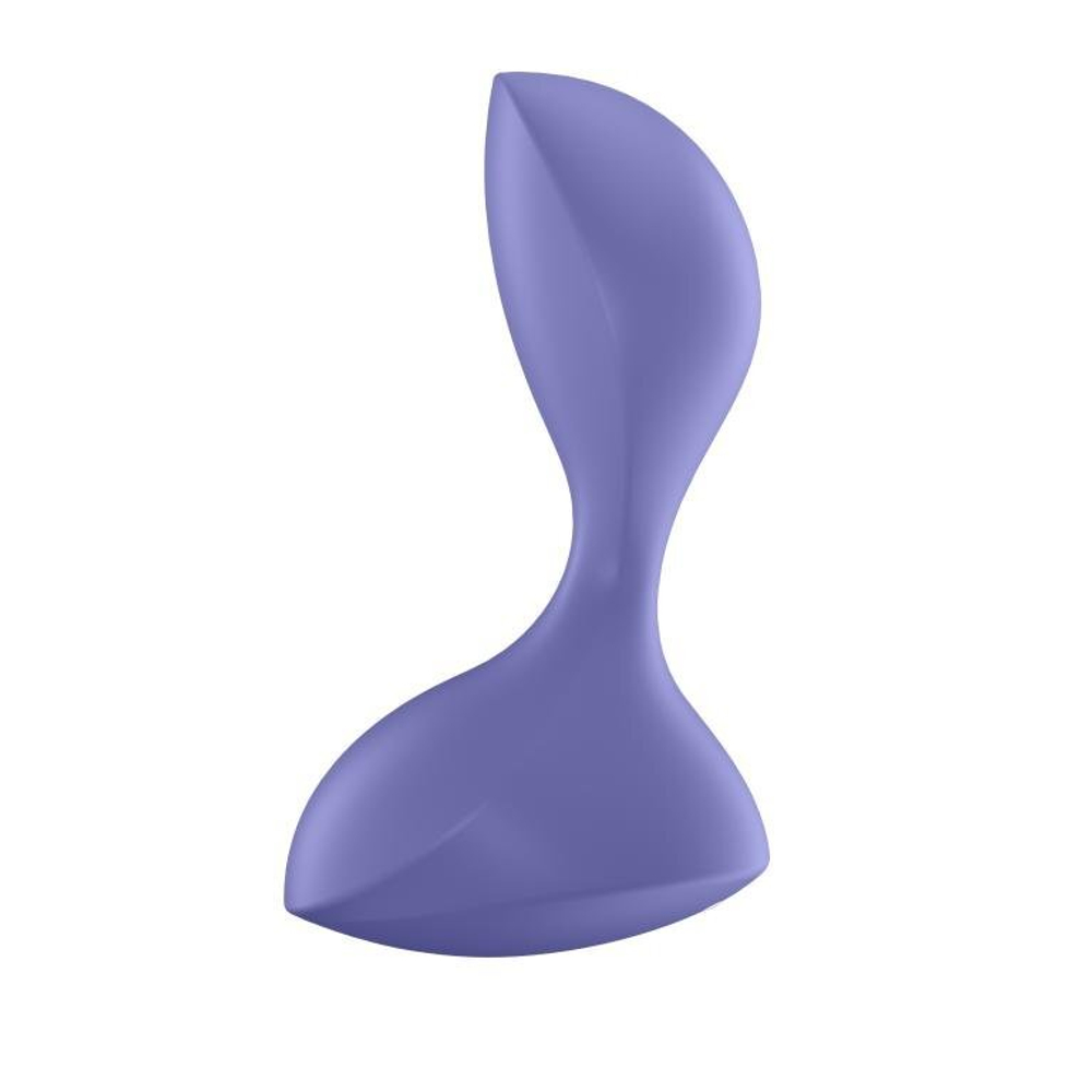 Анальная пробка Satisfyer Sweet Seal с вибрацией и управлением с телефона, лиловая