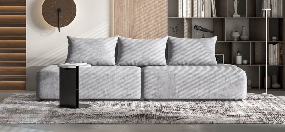 Диван Кинг Твин Велюр Роял агат