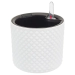 Кашпо ФАСЕТ D150мм с вставкой и с автополивом Белый (комплект 12 шт)