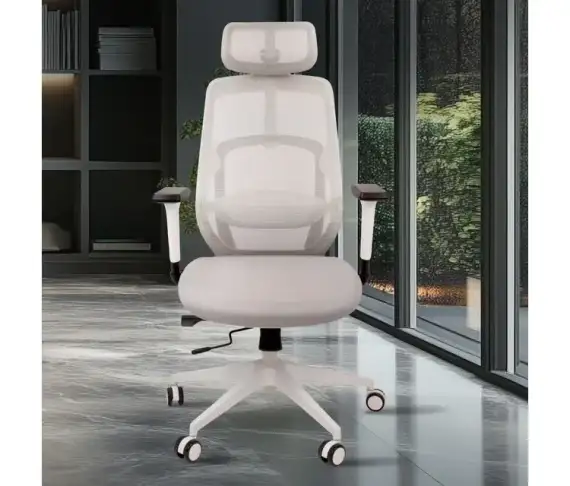 Офисное кресло SPARX FX-4 Ghost White / Grey