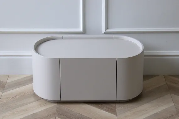 Тумба прикроватная Lagom 1 ящик ширина 60 см (дымка)