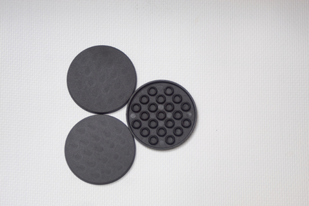 50мм Круглая ровная база - 5 шт.