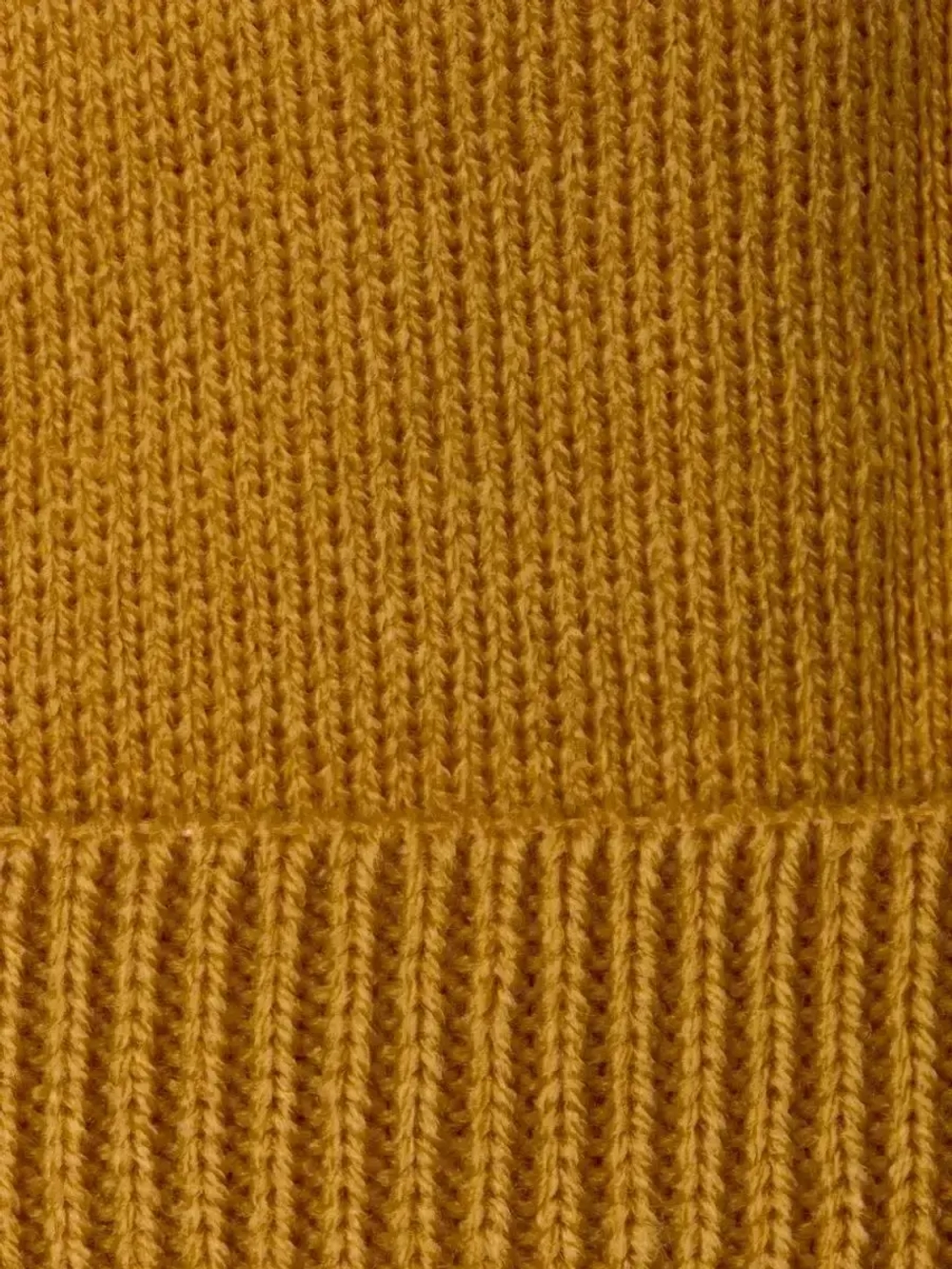 Шапка бини зимняя вязаная