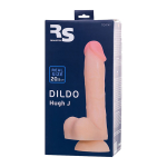 Телесный фаллоимитатор 20,5см ToyFa RealStick Silicone Hugh 9420002