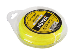 Леска Huter TS3012 для триммера, 3 мм, витой квадрат