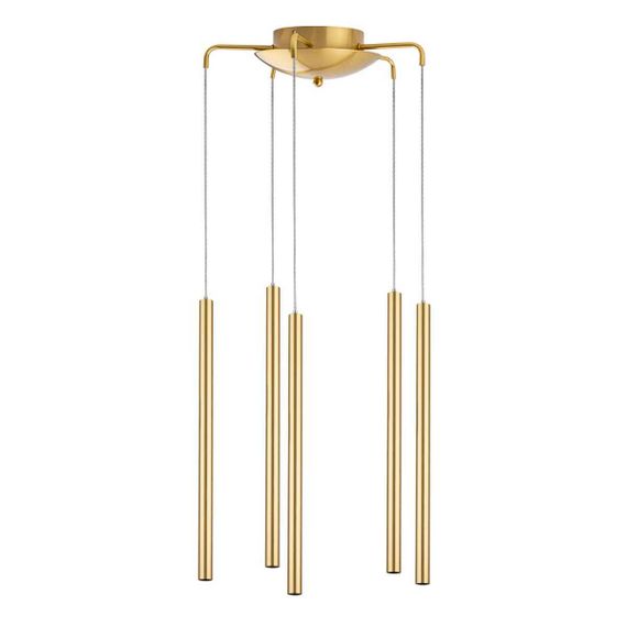 L5T747243 Люстра TUBO LED 25W 1600LM 25G ЗОЛОТО 4000K