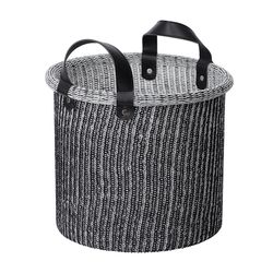 Корзина для хранения Sustainable collection, Ø27х25 см, черная