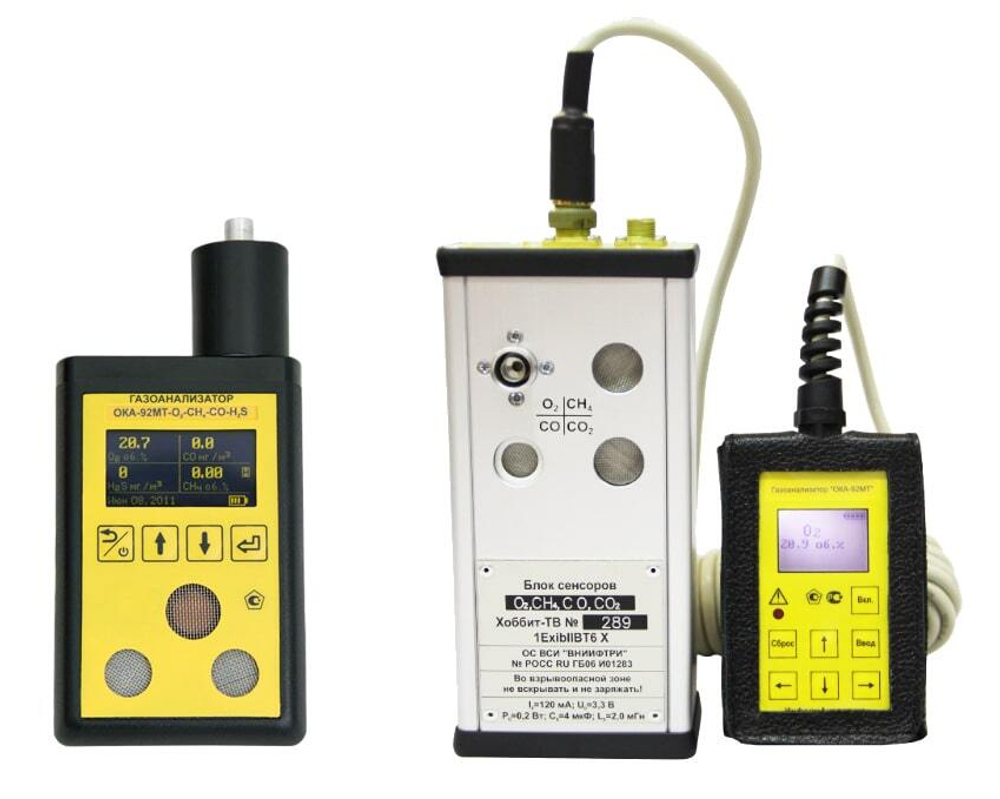 ОКА-92 газоанализатор кислорода электрохимический с цифровой индикацией переносной