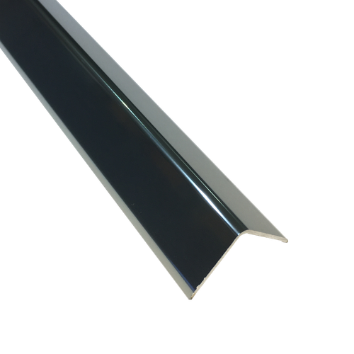 Угол 20*20мм "DO-1" 2,7м Графит глянец анод. алюм.