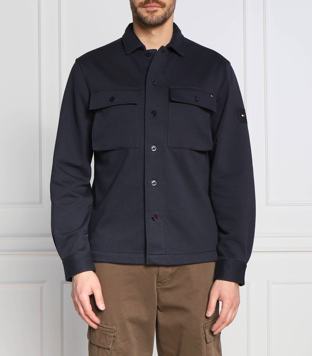 рубашка Tommy Hilfiger - темно-синий(MW0MW29173)