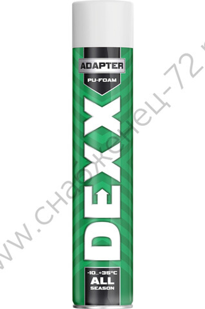 DEXX ADAPTER 750мл адаптерная выход до 30л, Монтажная пена (41123)