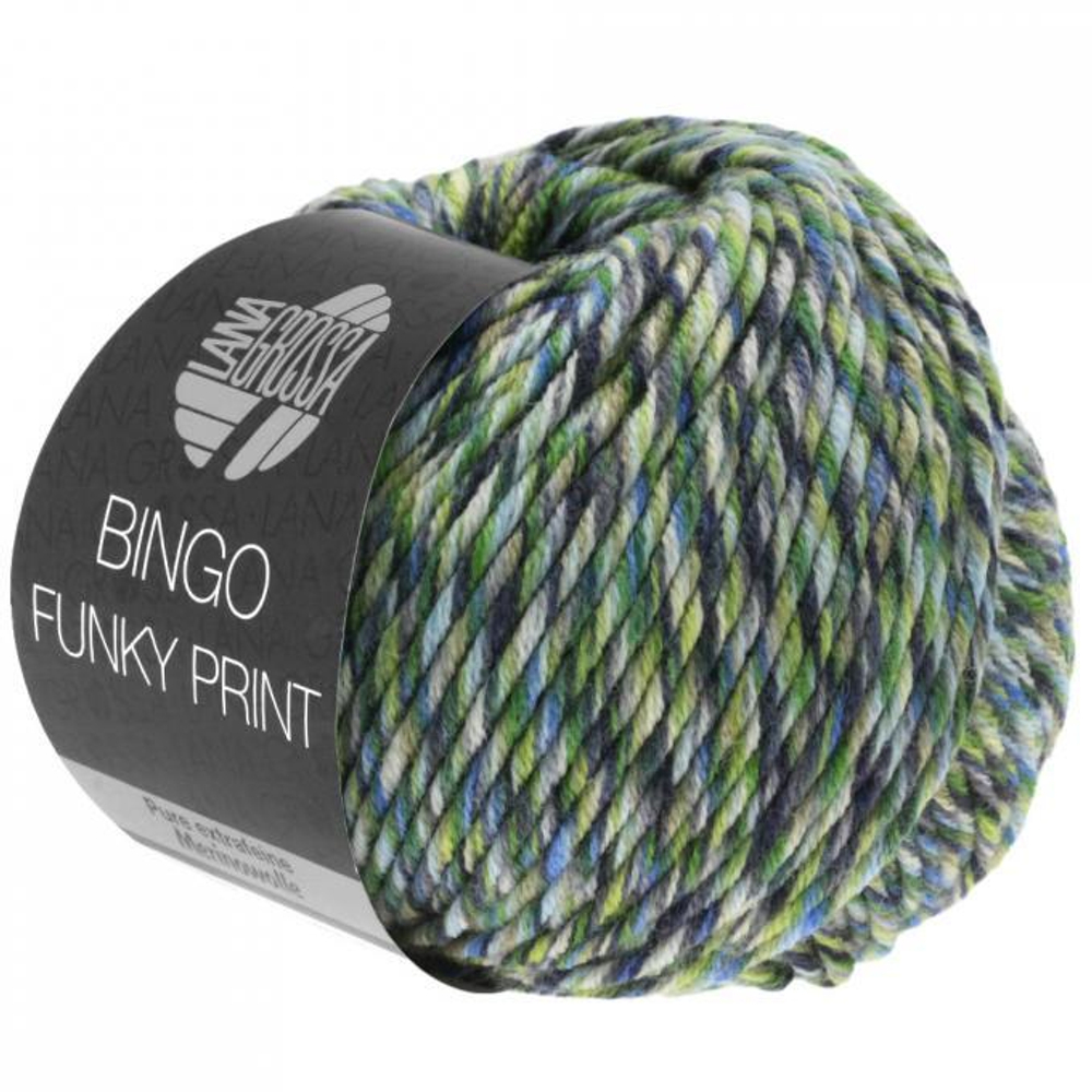 -50% Lana Grossa Bingo Funky Print | 5x50г