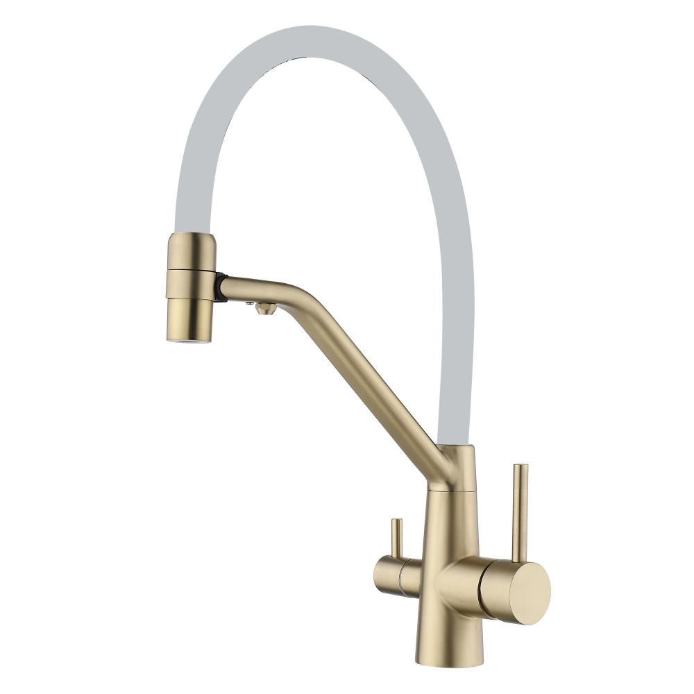 Смеситель для кухонной мойки под фильтр питьевой воды Fmark FS1462-C02