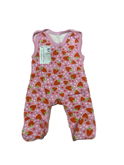 Ползунки длинные на кнопках из футера (100% хлопок с начесом) швы наружу на рост 62 см