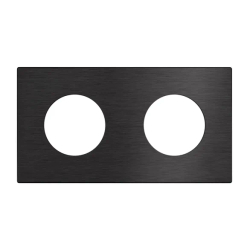 Рамка алюминиевая FRM-PRESTO-ALR-2-BK (Arlight, -) 043875