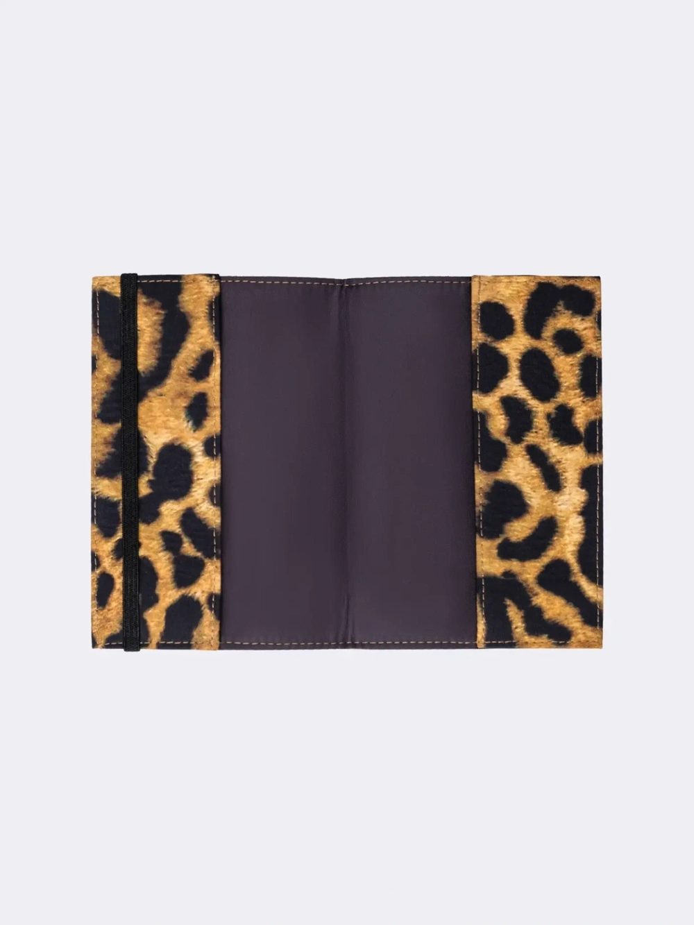 Обложка для паспорта с зеленой вышивкой OLA OLA