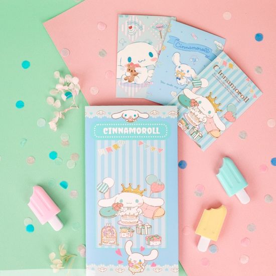 Набор наклеек и карточек Корица