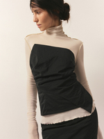 Корсетный топ асимметрия
