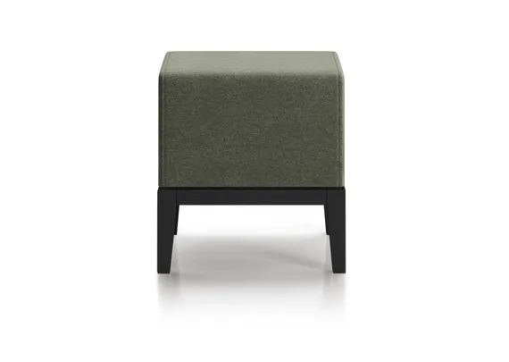 Банкетка Fjord 40 см (оливковый Prime, бук под эмалью)