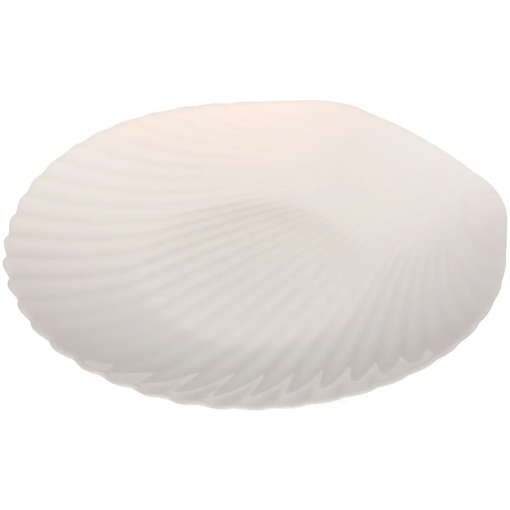 Тарелка «White magic» 26,5*2,5см стеклокерамика Ракушка