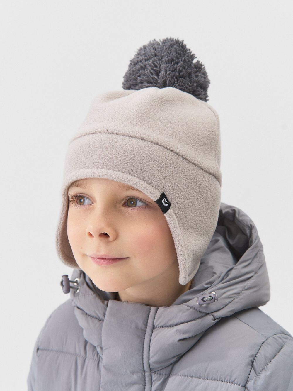 Шапка флисовая "Металл"