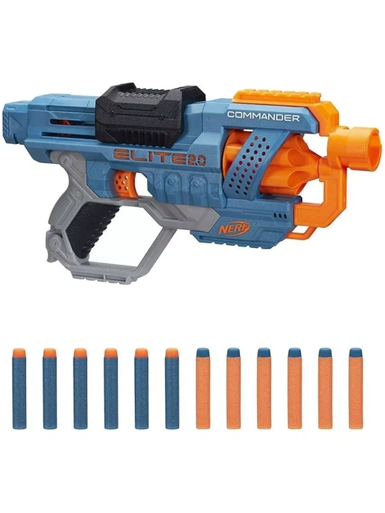 Бластер Нерф Элит Elit 2.0 Коммандер RD-6 E9485